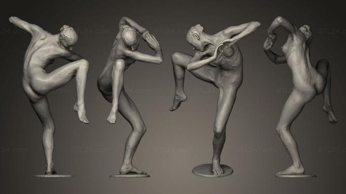 Statues antique and historical (Danseres, STKA_0788) 3D models for cnc